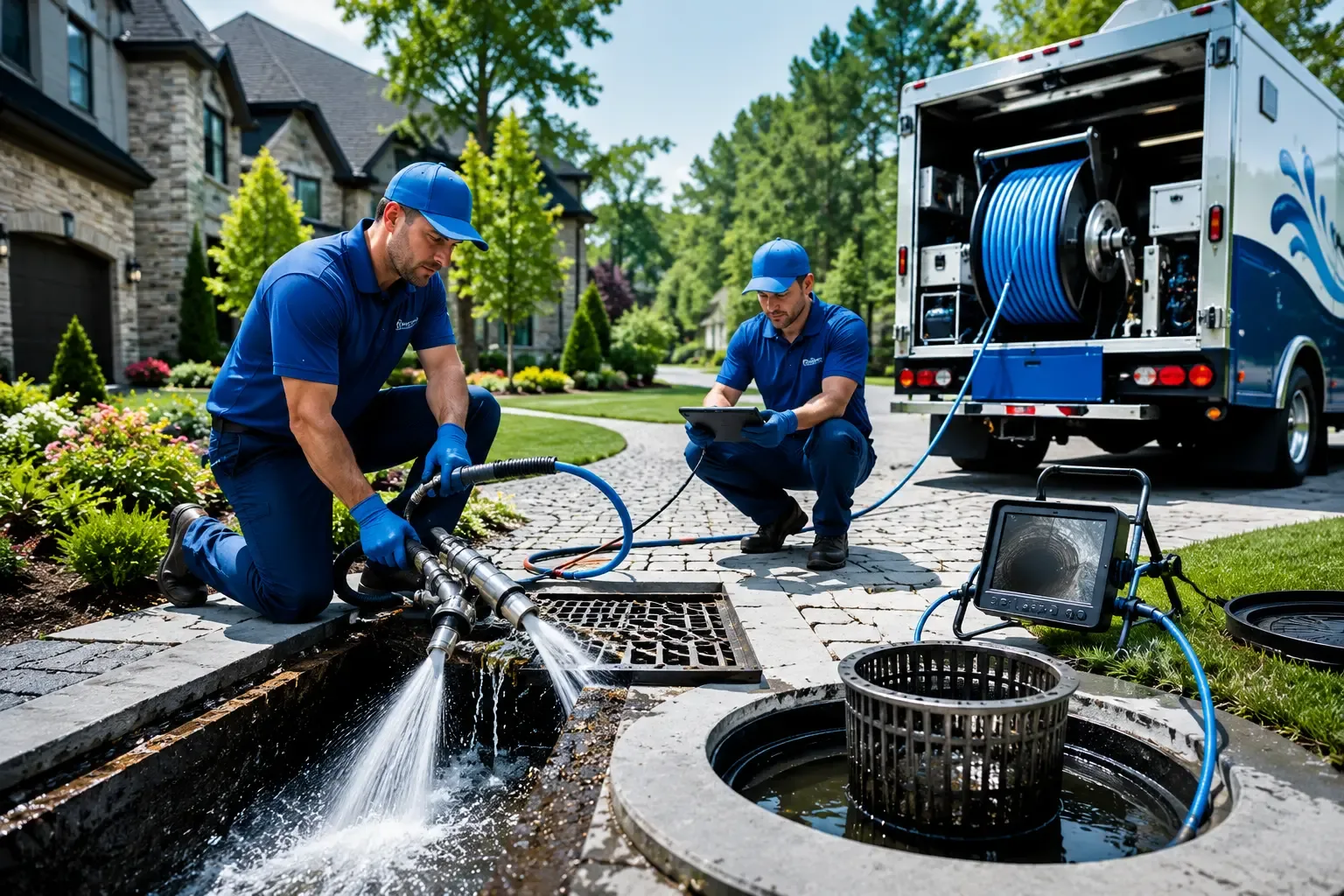 Local outdoor drain cleaning professionals in Walpole, ME