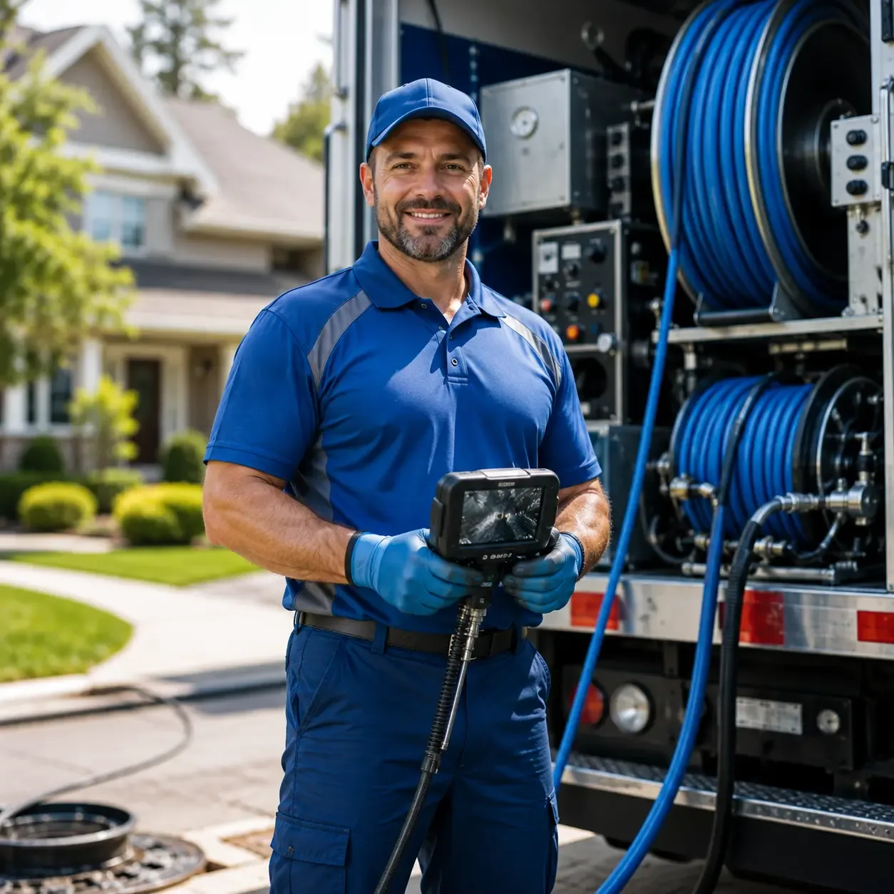 Local outdoor drain cleaning specialists in Walpole, ME